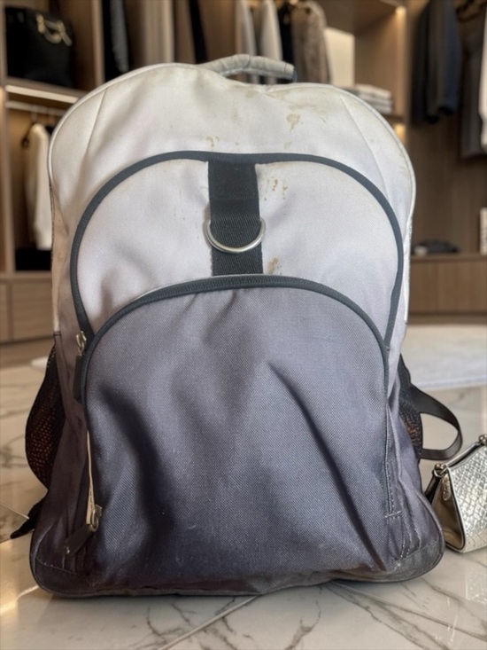 The Unbranded Brand Other - Gray & Black Backpack School Hiking Travel Bag Unisex 17" Padded Straps​